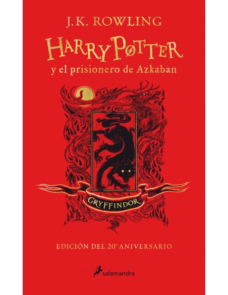 Harry Potter y el prisionero de Azkaban edicion Gryffindor del 20º aniversario Harry Potter 3